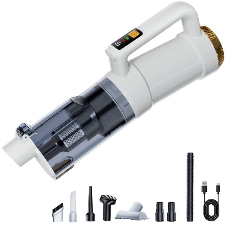 SUITU ST-132 Plus Max Handheld Blow Suction Combo Vacuum Cleaner, 2000mAh x 3, 2500mAh x 3, 2500mAh x 3 with Extended Rod