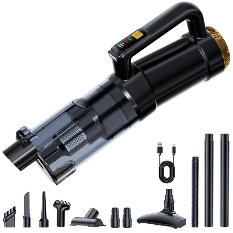 SUITU ST-132 Plus Max Handheld Blow Suction Combo Vacuum Cleaner, 2000mAh x 3, 2500mAh x 3, 2500mAh x 3 with Extended Rod