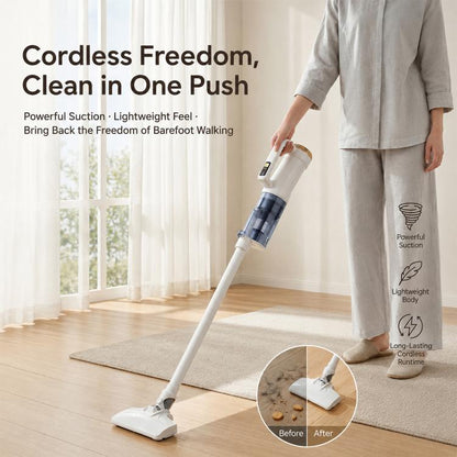 SUITU ST-132 Plus Max Handheld Blow Suction Combo Vacuum Cleaner, 2000mAh x 3, 2500mAh x 3, 2500mAh x 3 with Extended Rod