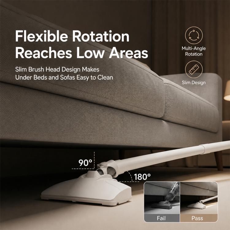 SUITU ST-132 Plus Max Handheld Blow Suction Combo Vacuum Cleaner, 2000mAh x 3, 2500mAh x 3, 2500mAh x 3 with Extended Rod