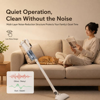 SUITU ST-132 Plus Max Handheld Blow Suction Combo Vacuum Cleaner, 2000mAh x 3, 2500mAh x 3, 2500mAh x 3 with Extended Rod