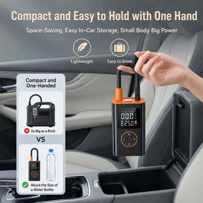 SUITU ST-5552 Car Digital Display Wireless Tire Inflatable Pump Electric Air Tire Inflator, USB, USB+DC