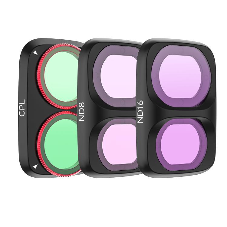 For DJI Osmo Pocket 4P Sunnylife Camera Lens Filter, MCUV, CPL, ND8, ND16, ND32, ND64, ND8/PL, ND16/PL, ND32/PL, ND64/PL, Black Mist 1/4, 3 in 1 Shadow Filter Set, 3 in 1 Mixed Filter Set, 4 in 1 ND/PL Set, 4 in 1 ND Set, 4 in 1 Mixed Filter Set