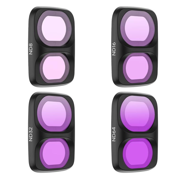 For DJI Osmo Pocket 4P Sunnylife Camera Lens Filter, MCUV, CPL, ND8, ND16, ND32, ND64, ND8/PL, ND16/PL, ND32/PL, ND64/PL, Black Mist 1/4, 3 in 1 Shadow Filter Set, 3 in 1 Mixed Filter Set, 4 in 1 ND/PL Set, 4 in 1 ND Set, 4 in 1 Mixed Filter Set
