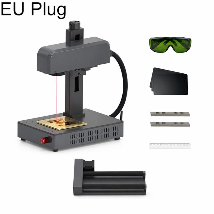 DAJA M1 Ultra Mini Fiber Laser Marking Machine 10W High-Power Fully Automatic Fiber Optic Engraving Machine, M1 Ultra, M1 Ultra + Rotary Axis, M1 Ultra + Rotary Clamp, M1 Ultra + Rotary Axis + Clamp