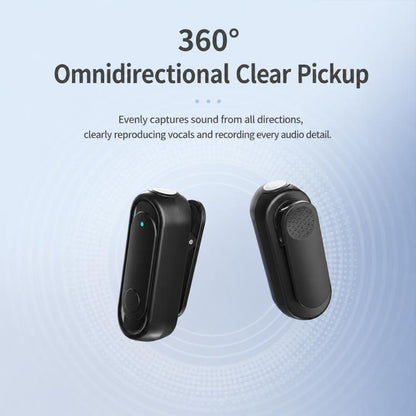 J58 2 in 1 Wireless Lavalier Noise Reduction Microphone with Monitoring Function, Type-C, 8 Pin