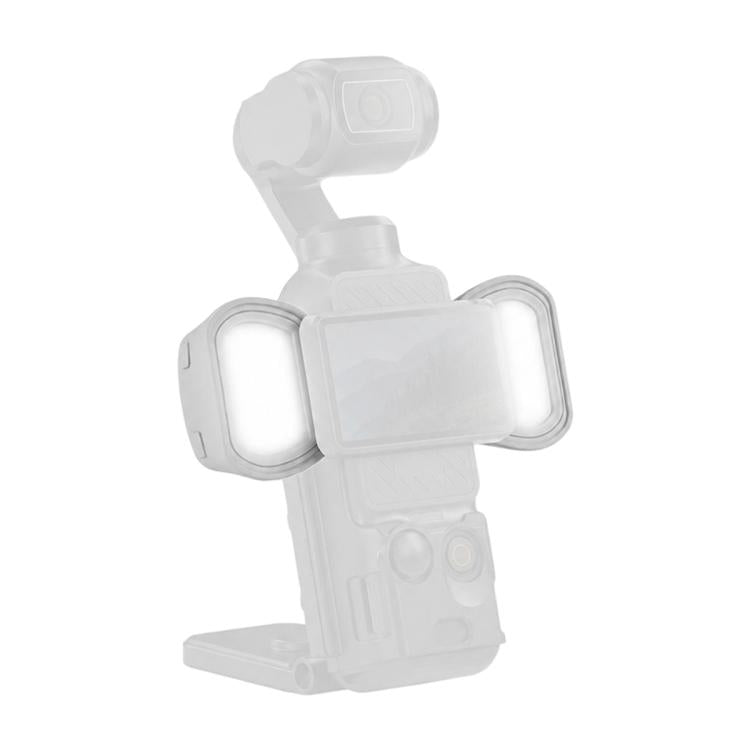 For DJI Osmo Pocket 3 NEEWER Fill Light Magnetic Holder Action Camera Portable Light, Single Light with Mount, Dual Light with Mount, Triple Light with Mount, Fill Light Filter Kit, Dual Light Kit, Black Single Light with Mount