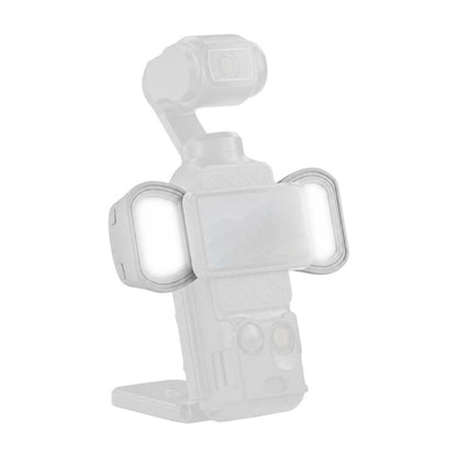 For DJI Osmo Pocket 3 NEEWER Fill Light Magnetic Holder Action Camera Portable Light, Single Light with Mount, Dual Light with Mount, Triple Light with Mount, Fill Light Filter Kit, Dual Light Kit, Black Single Light with Mount