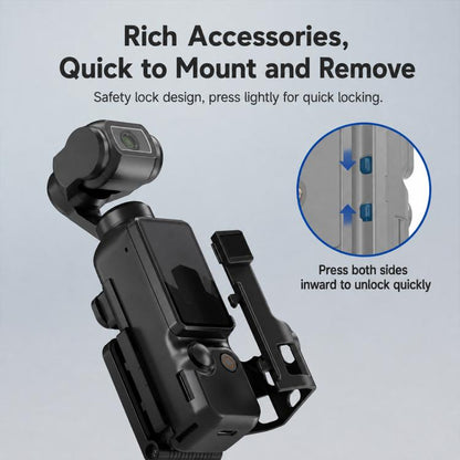 For DJI Osmo Pocket 3 NEEWER Fill Light Magnetic Holder Action Camera Portable Light, Single Light with Mount, Dual Light with Mount, Triple Light with Mount, Fill Light Filter Kit, Dual Light Kit, Black Single Light with Mount