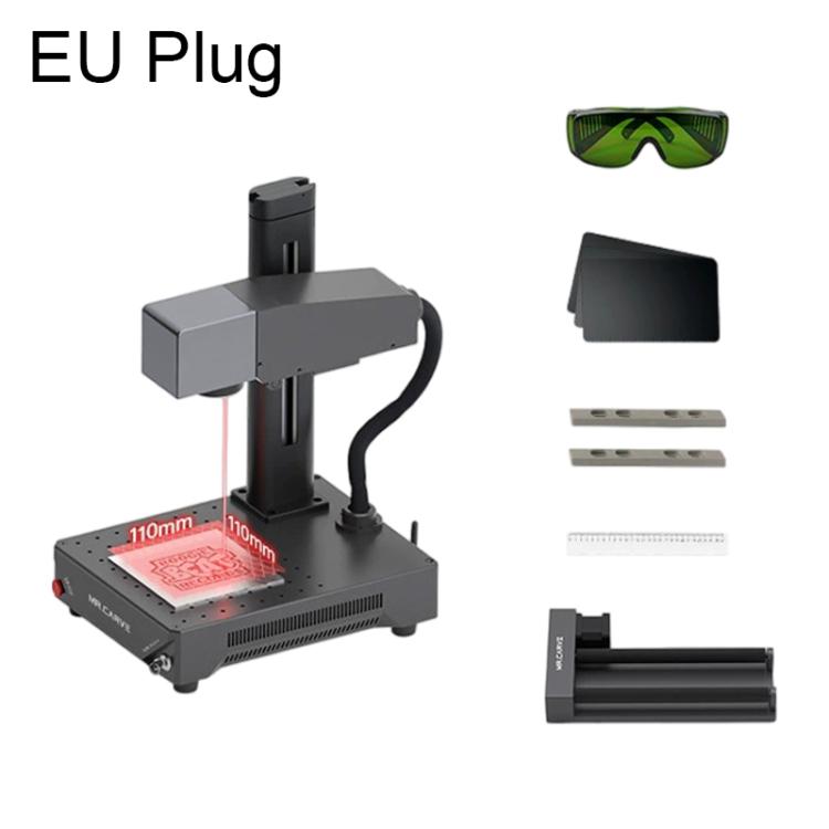 DAJA M1 Ultra 30W Small Fiber Optic Marking Machine, M1 Ultra, M1 Ultra+Rotary Axis, M1 Ultra+Rotary Clamp, M1 Ultra+Rotary Axis+Clamp