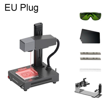 DAJA M1 Ultra 30W Small Fiber Optic Marking Machine, M1 Ultra, M1 Ultra+Rotary Axis, M1 Ultra+Rotary Clamp, M1 Ultra+Rotary Axis+Clamp