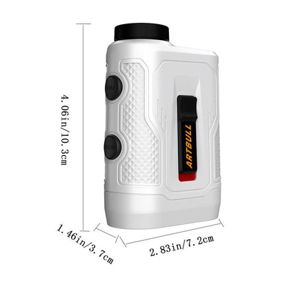 ARTBULL AR-650 Vibrating Golf Rangefinder Laser Rangefinder with Magnet, 650m, 1000m