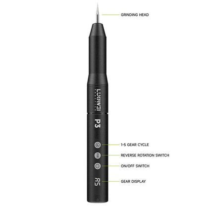 LUOWEI LW-P3 Adjustable Speed Smart Electric Polishing Pen