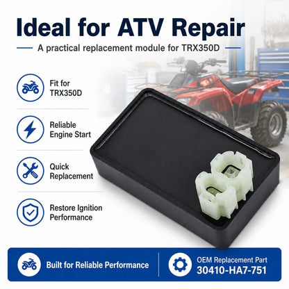 30410-HA7-751 ATV CDI Ignition Module For Honda Fourtrax 350D 1987-1989, For Honda Fourtrax 350D 87-89