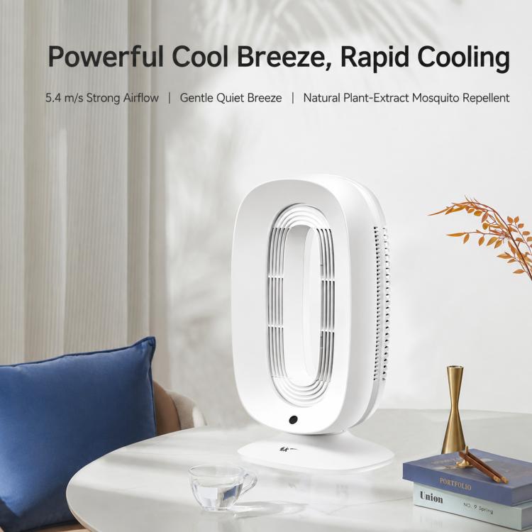 SK SKJ-CR102P Negative Ion Smart Bladeless Fan with Remote Control and Voice Control