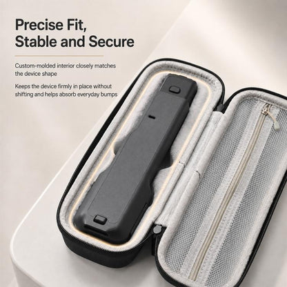 Portable Shockproof PU Camera Storage Bag, For Insta360 Luna Ultra