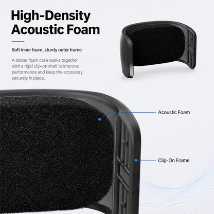 Microphone Wind Muff Noise Reduction Windshield Cover, For Insta360 Luna Ultra