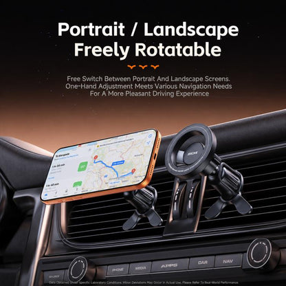 WK WP-S67 K-Captain LumiGo Magnetic Car Air Vent Phone Mount, WP-S67