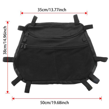 BA-G0025 ATV Roll Cage Nylon Storage Bag For Polaris RZR 800 / S 800, BA-G0025