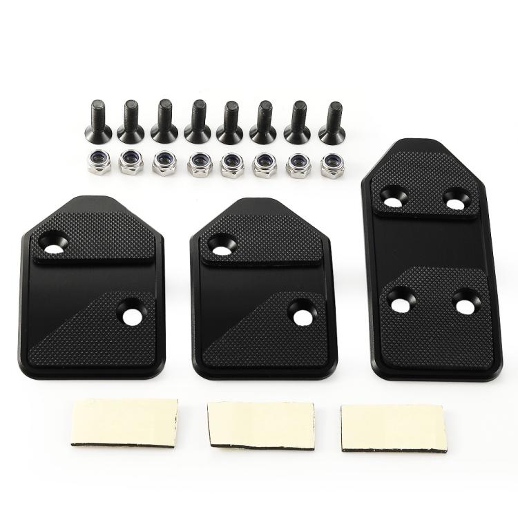 3 PCS/Set CAM-049 Aluminum Pedal Covers For Polaris Slingshot 2017+