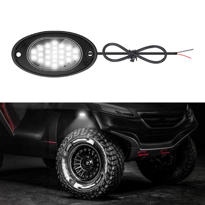 12V-24V LED Rock Lights Waterproof Offroad Vehicle Underglow Lights