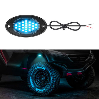 12V-24V LED Rock Lights Waterproof Offroad Vehicle Underglow Lights