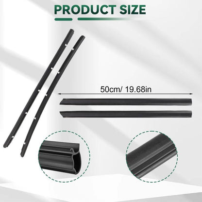 Pair Car Door Seals for Volkswagen T5 H0837565A, 7H0837566A