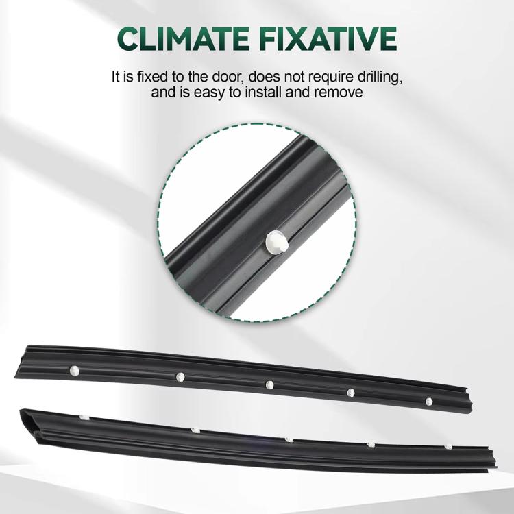 Pair Car Door Seals for Volkswagen T5 H0837565A, 7H0837566A