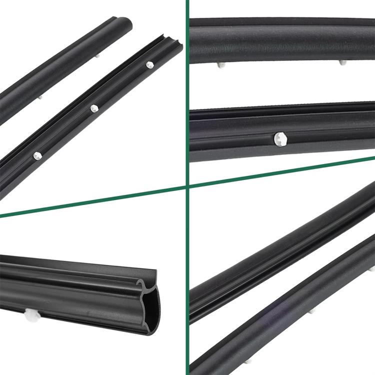Pair Car Door Seals for Volkswagen T5 H0837565A, 7H0837566A
