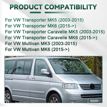 Pair Car Door Seals for Volkswagen T5 H0837565A, 7H0837566A