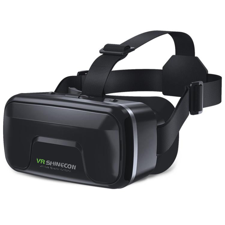 VR SHINECON G04DA Lndependent Lens Adjustment VR Glasses for 5.5-7.2 inch Phone, G04DA Host, G04DA+052, G04DA+053, G04DA+B01, G04DA+B03, G04DA+C8S with Holder, G04DA+Y1 Black