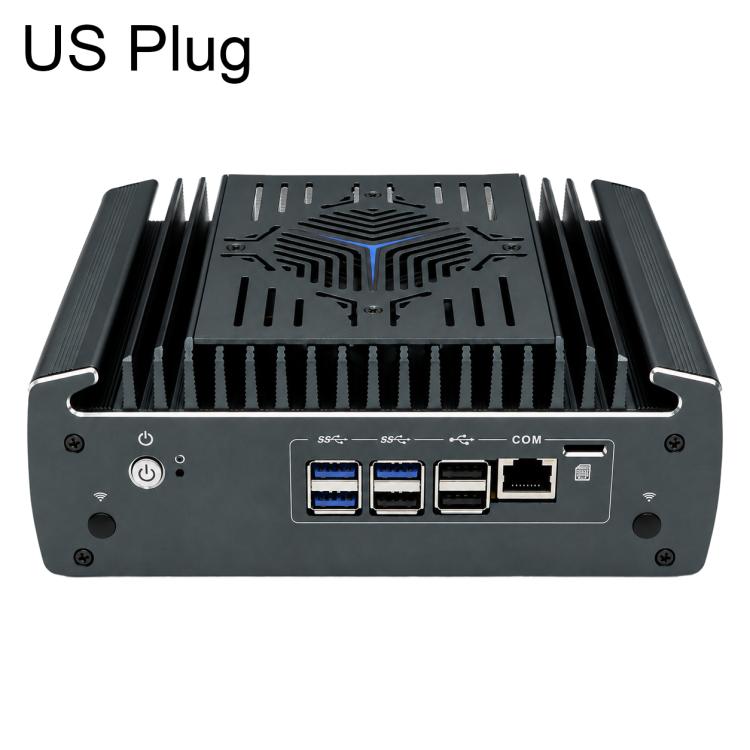 3161 Multi-Port Intel 12th Gen i7-1255U Mini Industrial PC, i7-1255U 8GB + 128GB Hard Drive
