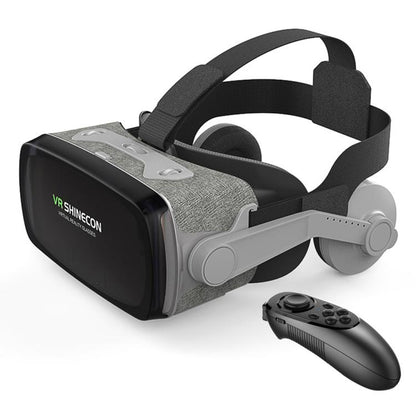 VR SHINECON G07E Earphone Edition VR Glasses for 4.7-6.1 inch Phone, G07E Host, G07E+052, G07E+053, G07E+B01, G07E+B03, G07E+C8S with Holder, G07E+S01, G07E+Y1 Black