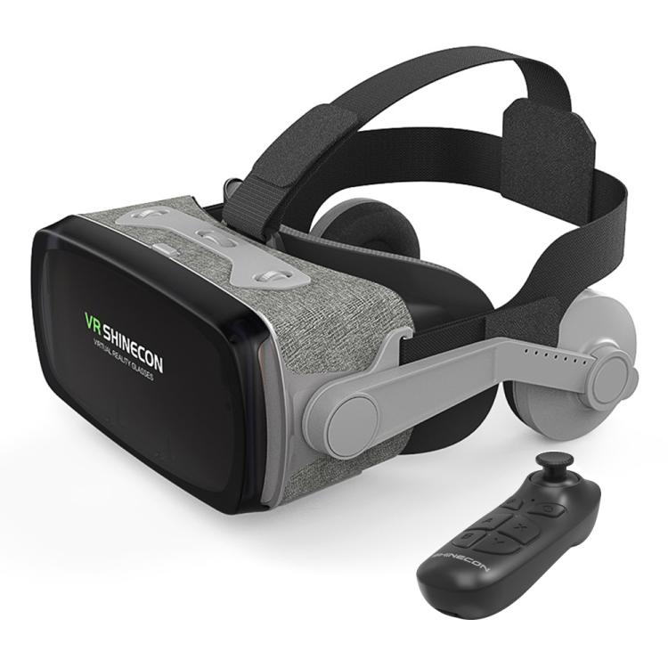 VR SHINECON G07E Earphone Edition VR Glasses for 4.7-6.1 inch Phone, G07E Host, G07E+052, G07E+053, G07E+B01, G07E+B03, G07E+C8S with Holder, G07E+S01, G07E+Y1 Black