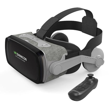 VR SHINECON G07E Earphone Edition VR Glasses for 4.7-6.1 inch Phone, G07E Host, G07E+052, G07E+053, G07E+B01, G07E+B03, G07E+C8S with Holder, G07E+S01, G07E+Y1 Black