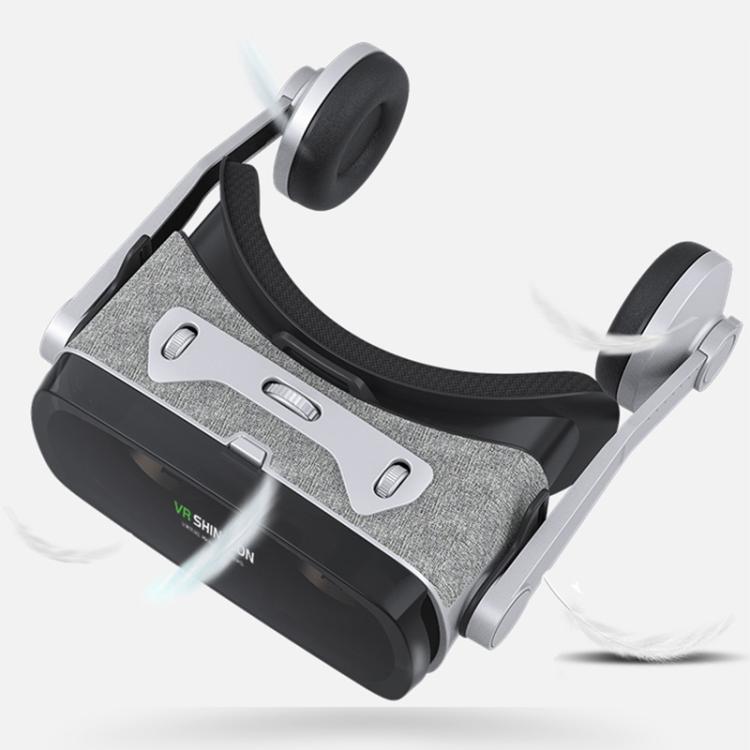 VR SHINECON G07E Earphone Edition VR Glasses for 4.7-6.1 inch Phone, G07E Host, G07E+052, G07E+053, G07E+B01, G07E+B03, G07E+C8S with Holder, G07E+S01, G07E+Y1 Black