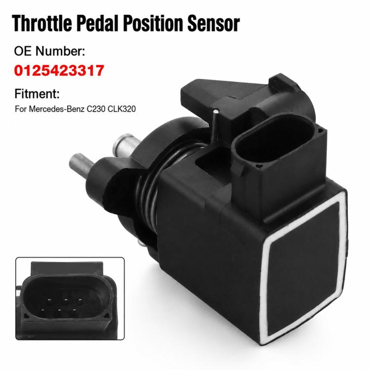 Car Accelerator Pedal Position Sensor For Mercedes-Benz C230 / CLK320 0125423317