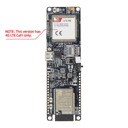 LILYGO T-A7670E ESP32 Wireless Comm Module No GPS, T-A7670E