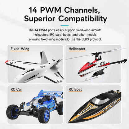 BETAFPV SuperP 14CH ELRS Diversity Receiver Long-range ELRS receiver, ELRS 2.4G, ELRS 915M