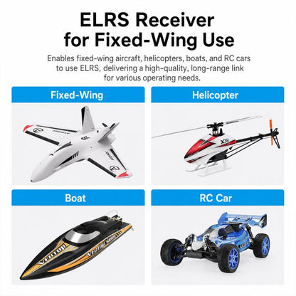 BETAFPV  ELRS 2.4G RF Modules Micro Receiver for Fixed-Wing Aircraft