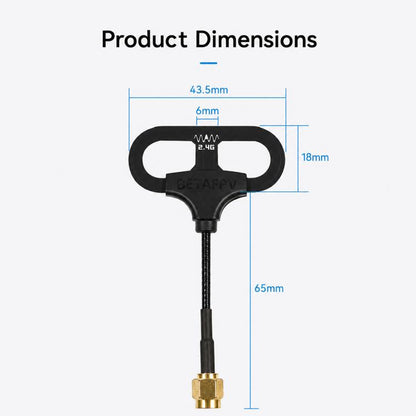 BETAFPV Loop High-Gain Omnidirectional Antenna for FPV Drone RF Modules