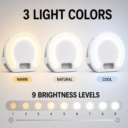 D7 Rechargeable Mini Clip?on Selfie Fill Light