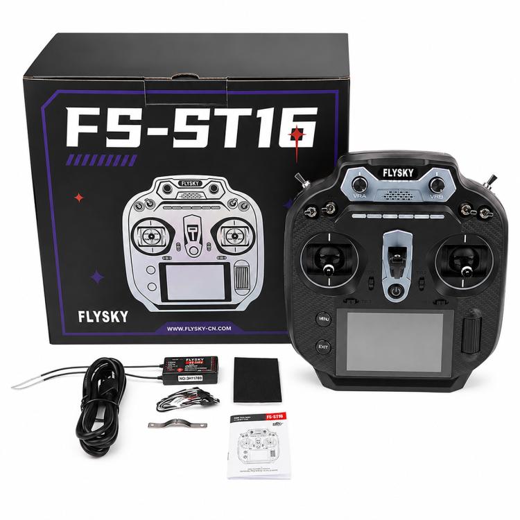 FlySky FS-ST16 2.4GHz 16CH ANT Protocol Radio Transmitter, FS-ST16 Left + SR8, FS-ST16 Right + SR8, FS-ST16 Double Return + SR8