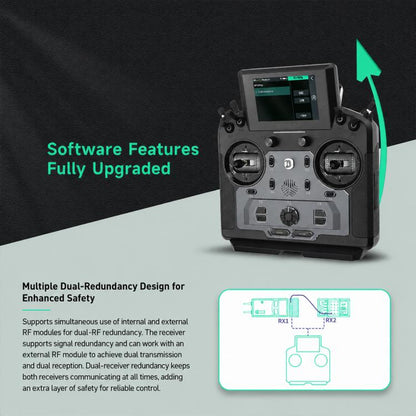 FlySky FS-ST16 2.4GHz 16CH ANT Protocol Radio Transmitter, FS-ST16