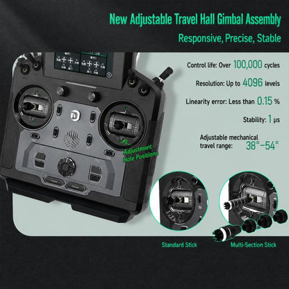 FlySky FS-ST16 2.4GHz 16CH ANT Protocol Radio Transmitter, FS-ST16