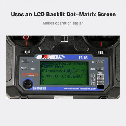 FlySky 2.4GHz 6CH Radio System Two-way RC Transmitter Controller, I6+IA6B Left Throttle, I6+IA6B Right Throttle, I6 Left No Receiver, I6 Right No Receiver, I6+IA6 Left Throttle, I6+IA6 Right Throttle