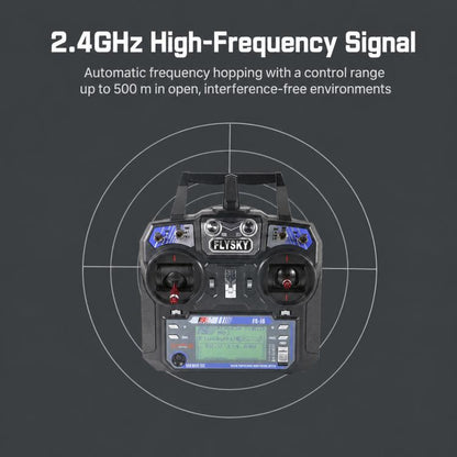 FlySky 2.4GHz 6CH Radio System Two-way RC Transmitter Controller, I6+IA6B Left Throttle, I6+IA6B Right Throttle, I6 Left No Receiver, I6 Right No Receiver, I6+IA6 Left Throttle, I6+IA6 Right Throttle
