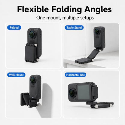 Foldable Magnetic Mount, For Insta360 X6 / DJI Osmo 360 II