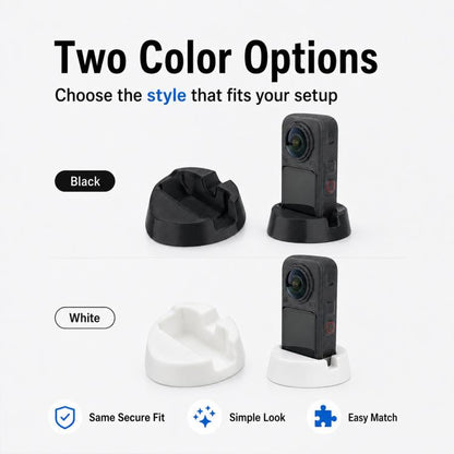 Silicone Camera Base Non-Slip Mount, For Insta360 X6