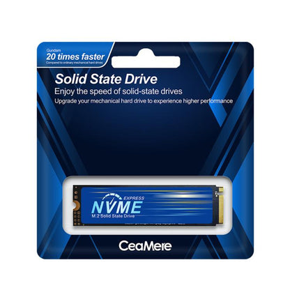 M.2 NVMe PCIe Internal Solid State Drive for Desktop PC, Laptop, Ultrabook Laptop, 128GB, 256GB, 512GB, 1TB